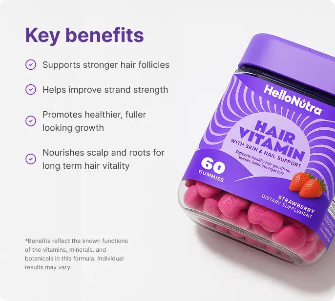 HelloNutra trust cue product visual