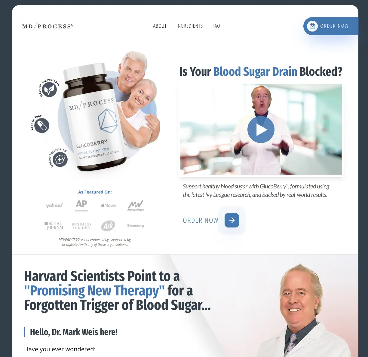 Blood Sugar Berry bridge screenshot