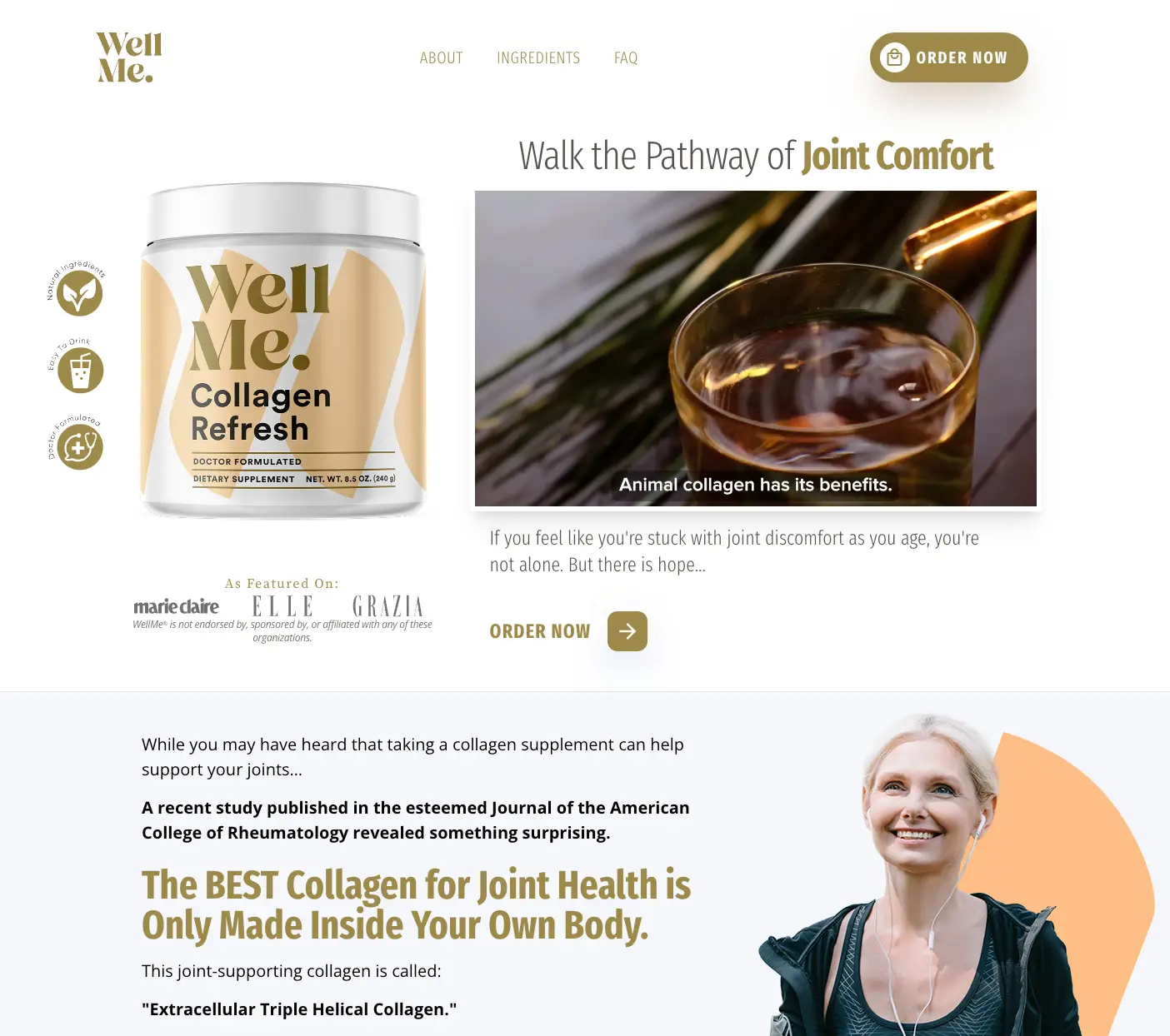YourCollagenSource funnel system preview