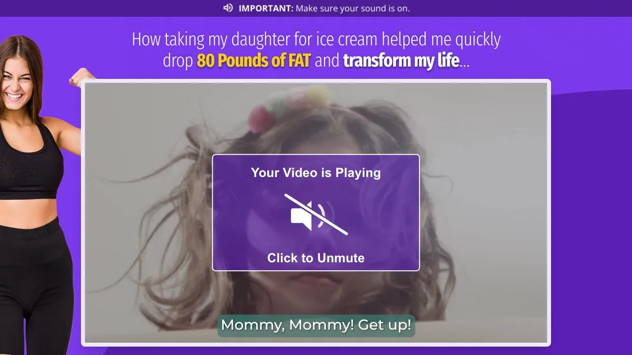 My Leptithin Max VSL screenshot