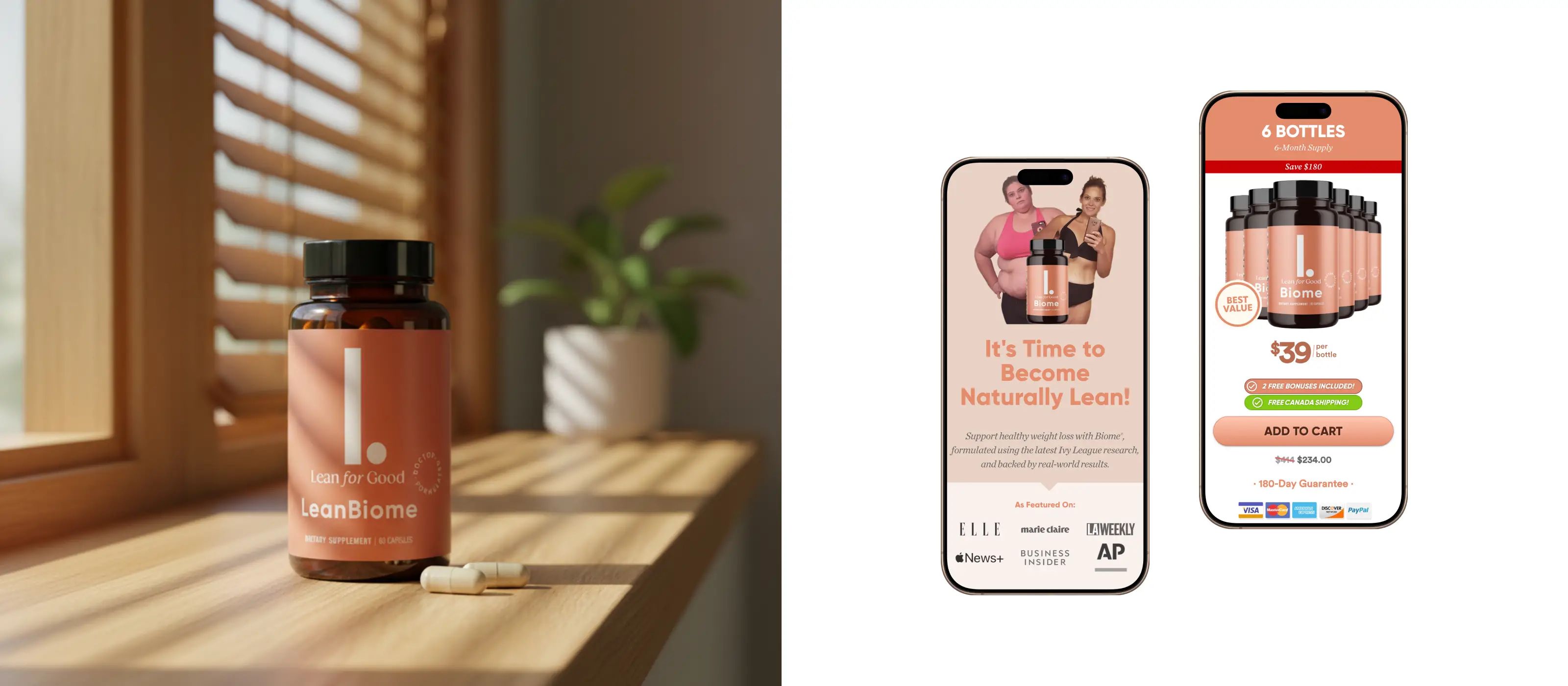 Best Lean Life campaign visual