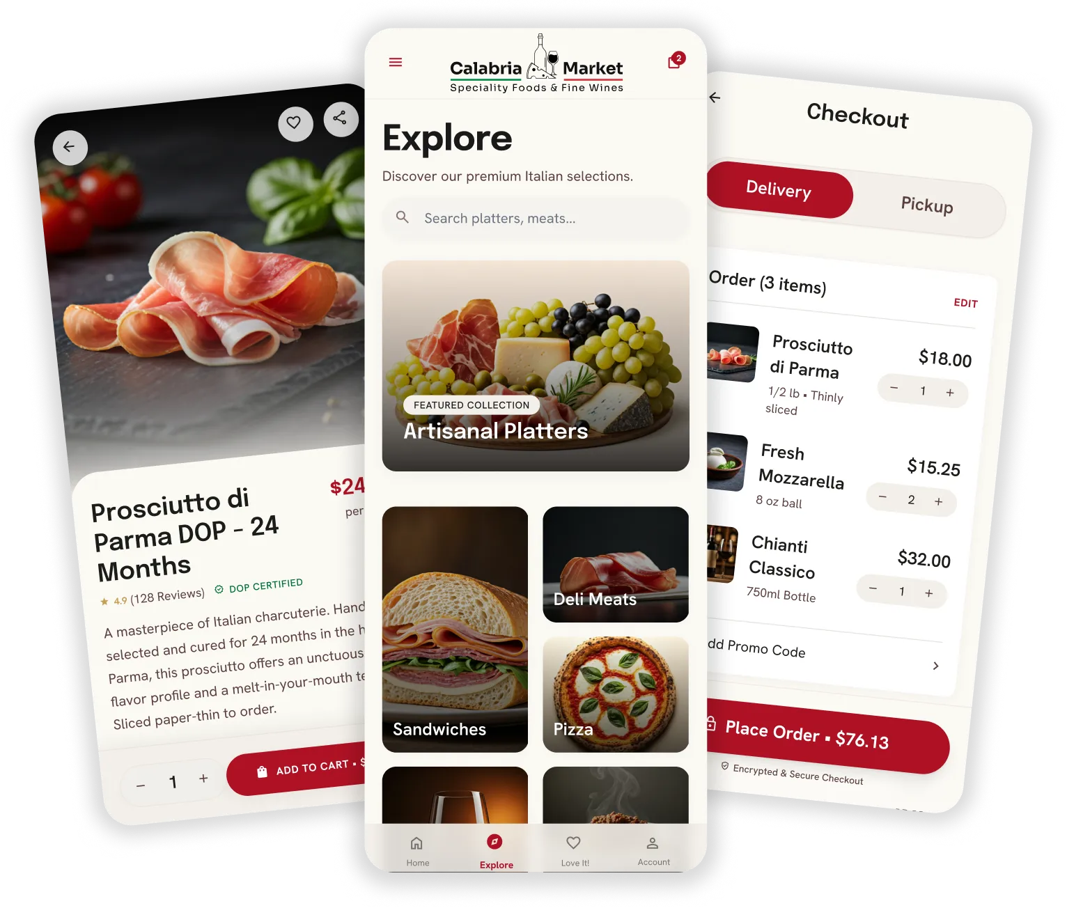 Calabria Market mobile commerce case study hero