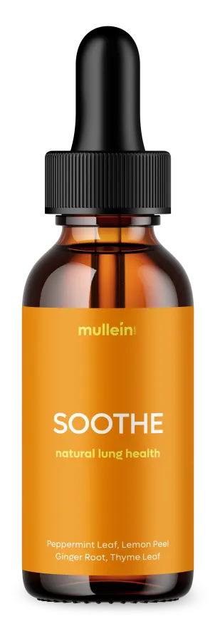 Mullein SOOTHE dropper bottle.
