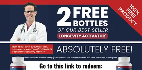 Longevity Activator Flyer Design by Zenith Labs